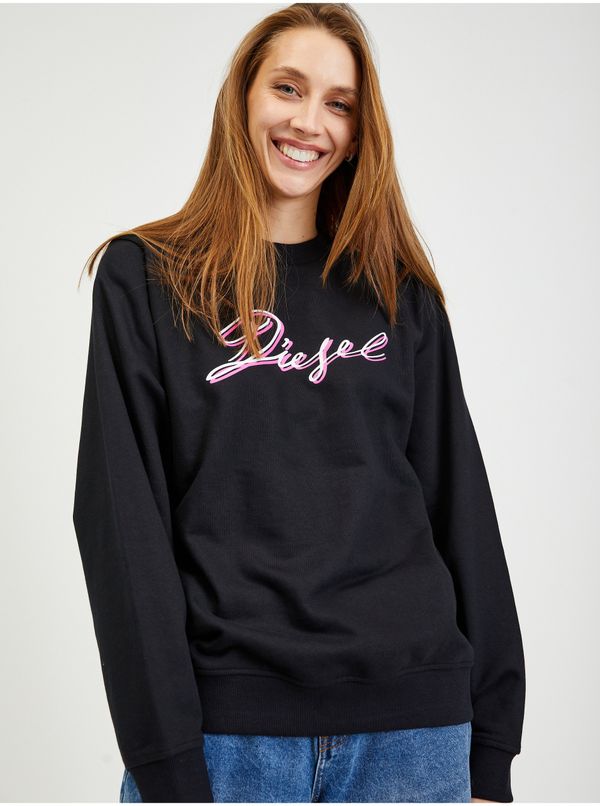 Diesel Black Women's Sweatshirt Diesel Felpa - Women