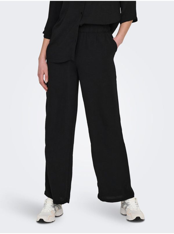 JDY Black women's trousers JDY Divya - Women's