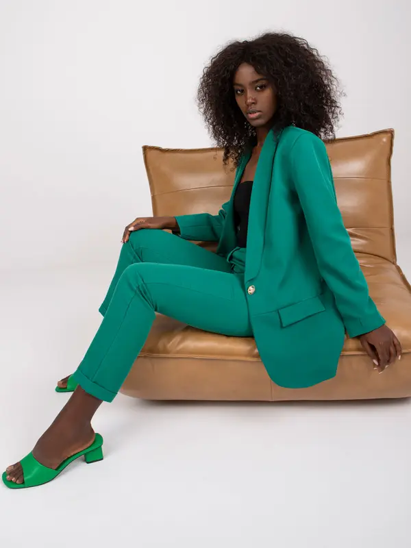 Italy Moda Blazer-DHJ-MA-15621.12X-Green