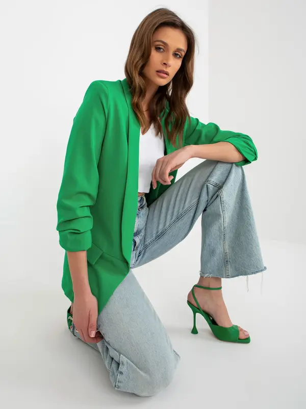 Italy Moda Blazer-DHJ-MA-7684.15P-Light Green