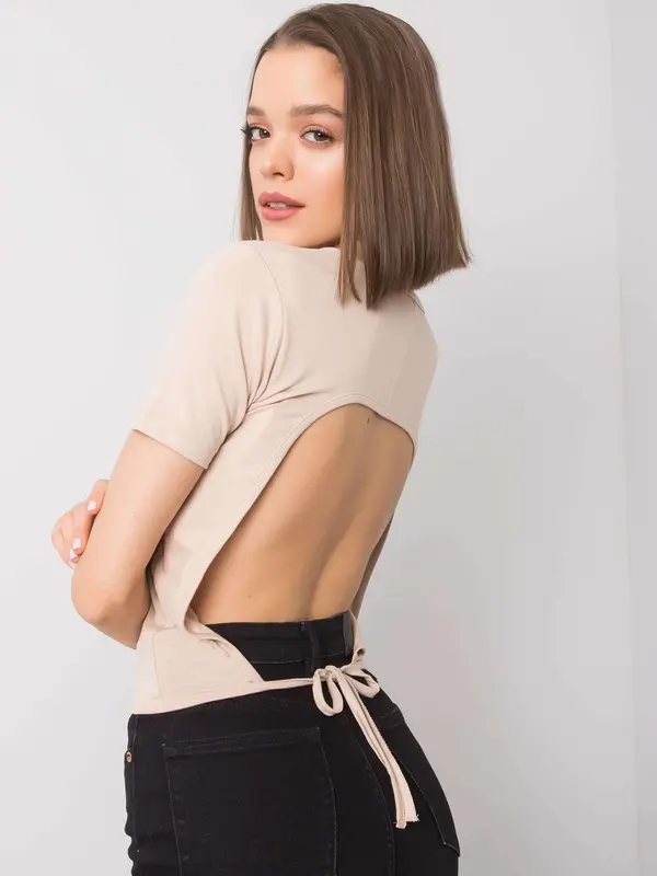RUE PARIS Blouse-95-BZ-639012.30P-beige