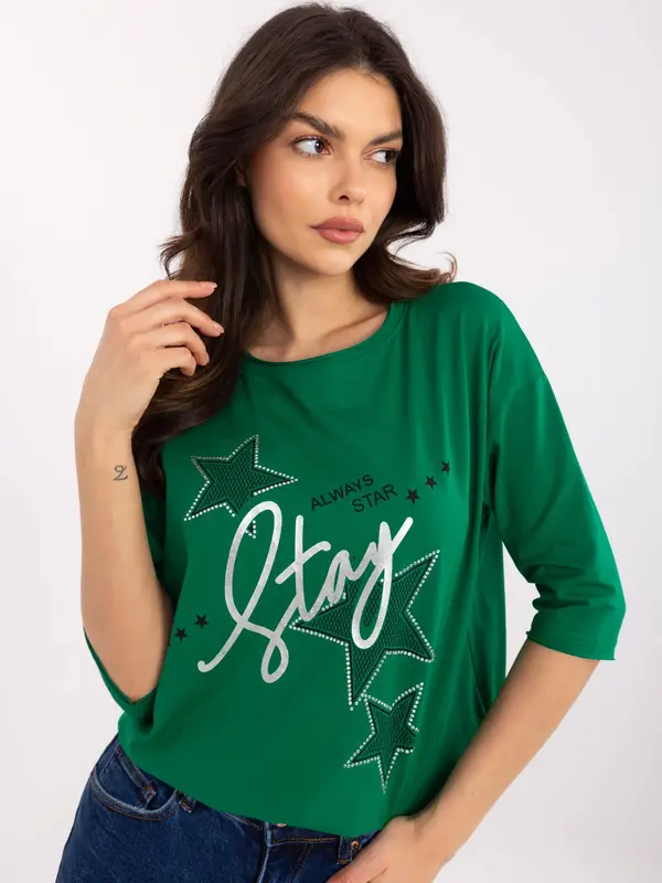 Calimera Blouse-CLM-BZ-0016.84-green