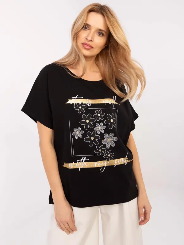 Calimera Blouse-CLM-BZ-0040.34-black