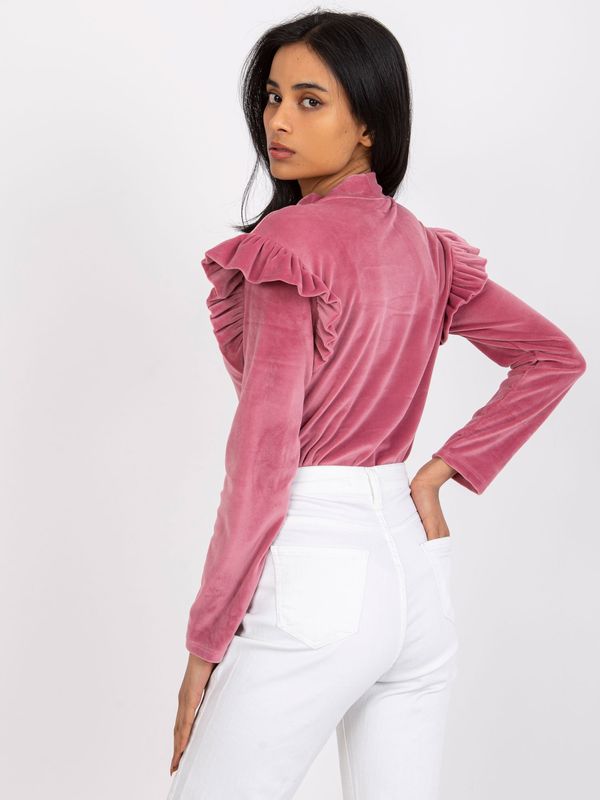 Italy Moda Blouse-DHJ-BZ-6533B.85-dark pink