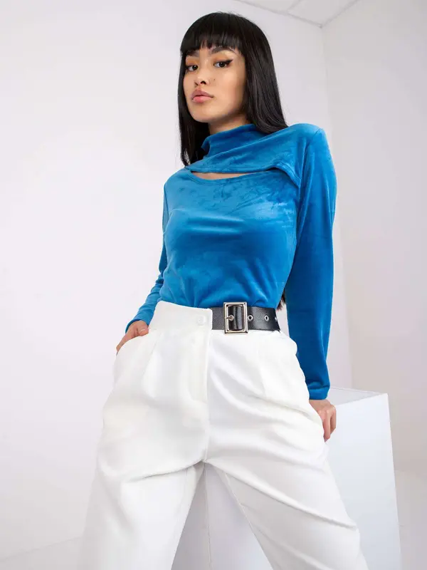 Italy Moda Blouse-DHJ-BZ-6561.09P-dark blue