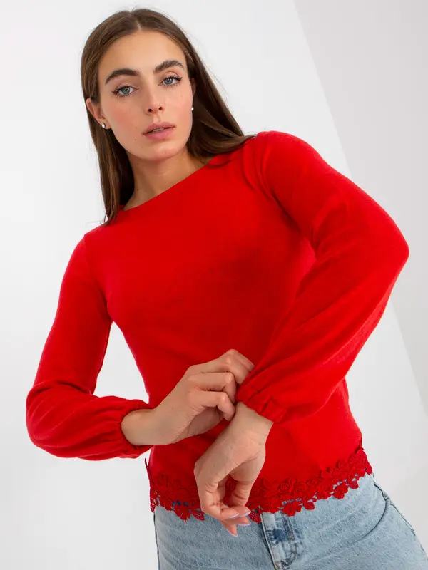 LAKERTA Blouse-LK-BZ-506786.58P-red