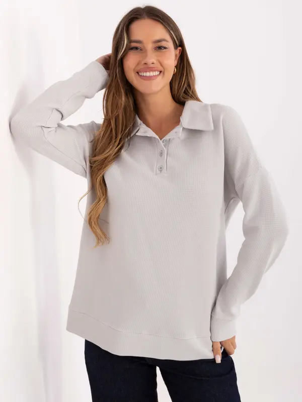 LAKERTA Blouse-LK-BZ-510126.00-light grey