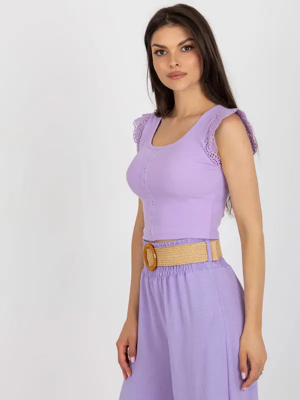 Jean Louis Francoise Blouse-NM-BZ-L55024.21-light purple