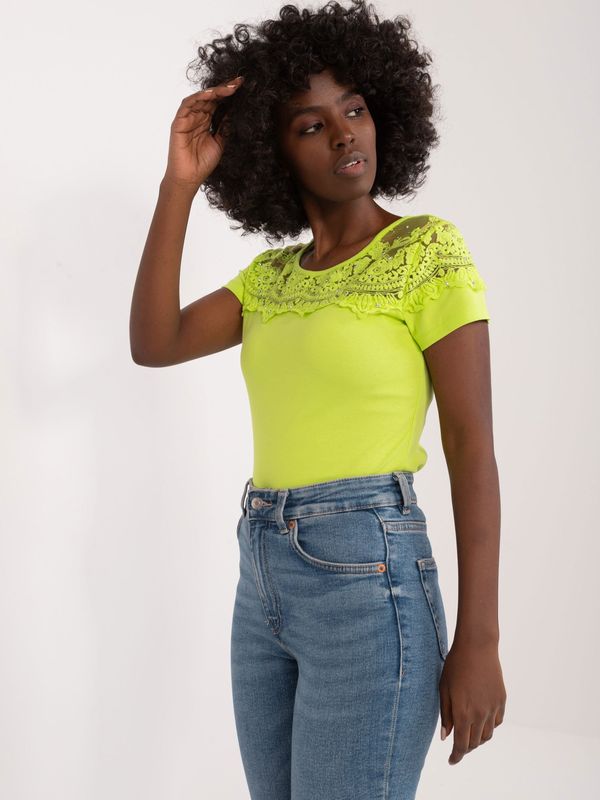 Ambitionfly Blouse-PM-BZ-GN2165.60-lime green