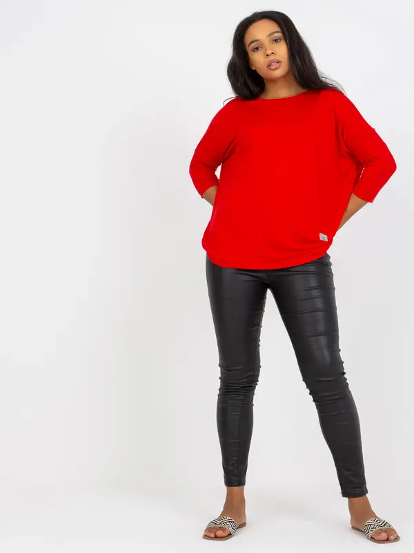 RELEVANCE Blouse-RV-BZ-3770.92-dark red