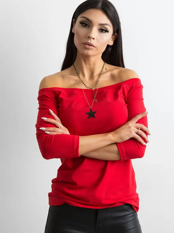 BASIC Feel Good Blouse-RV-BZ-4692.56-red