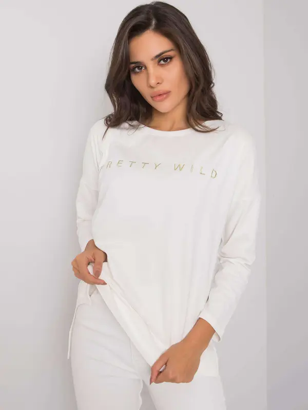 RUE PARIS Blouse-RV-BZ-7193.13P-ecru