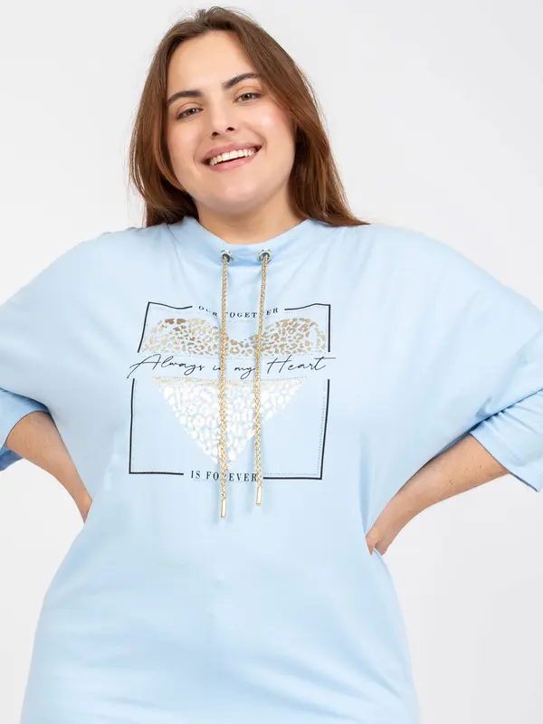 RELEVANCE Blouse-RV-BZ-7485.13P-light blue