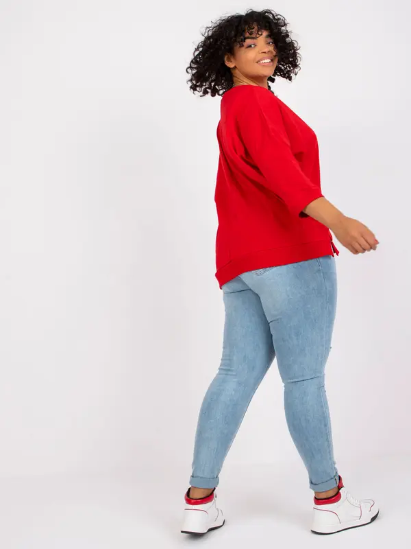 RELEVANCE Blouse-RV-BZ-7504.81P-red