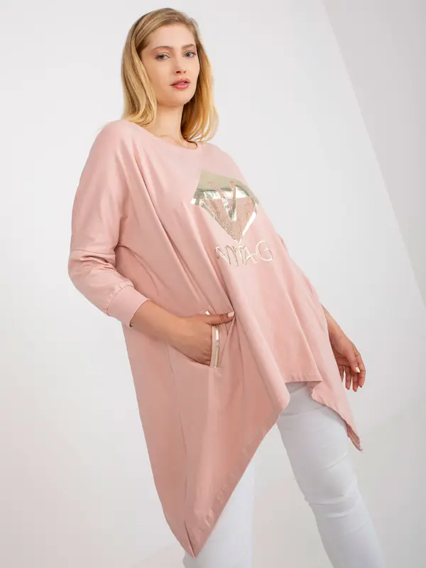 RELEVANCE Blouse-RV-BZ-7604.53P-light pink