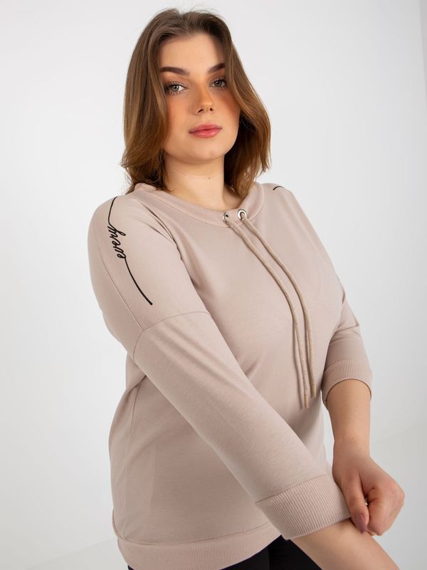 RELEVANCE Blouse-RV-BZ-8459.10X-beige