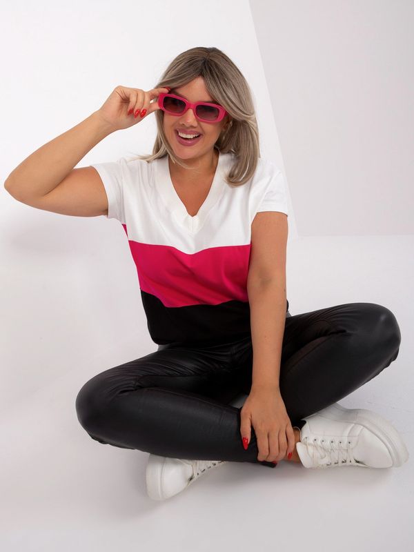 RELEVANCE Blouse-RV-BZ-8575.01P-white-black