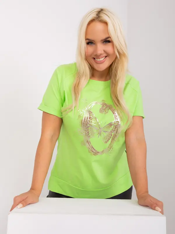 RELEVANCE Blouse-RV-BZ-8968.67P-lime green