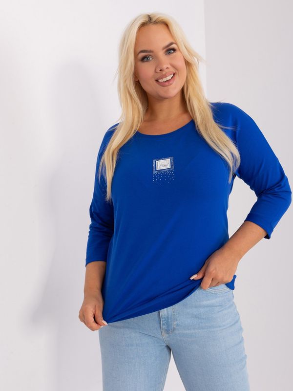 RELEVANCE Blouse-RV-BZ-8995.94P-Cobalt