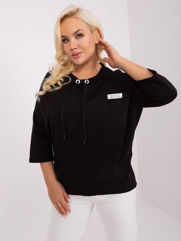RELEVANCE Blouse-RV-BZ-9071.79P-black