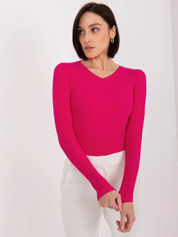 BASIC Feel Good Blouse-RV-BZ-9210.73-fuchsia