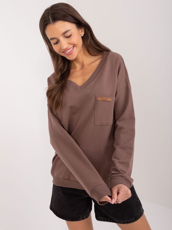 RELEVANCE Blouse-RV-BZ-9244.19X-brown