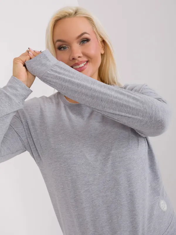 RELEVANCE Blouse-RV-BZ-9258.22-gray