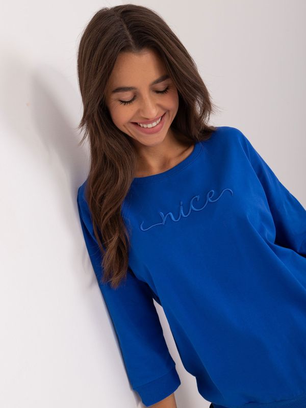 RELEVANCE Blouse-RV-BZ-9519.22-Cobalt