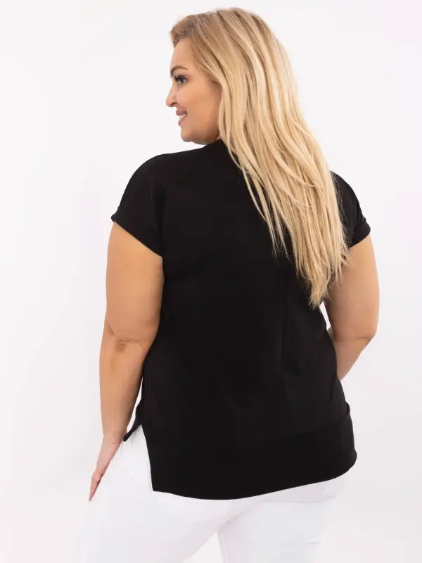 RELEVANCE Blouse-RV-BZ-A542.12P-black