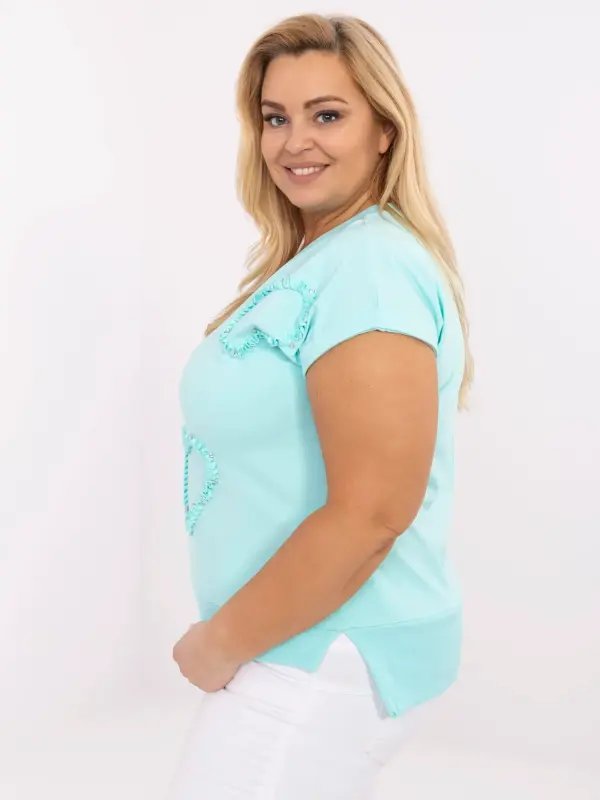 RELEVANCE Blouse-RV-BZ-A542.12P-mint