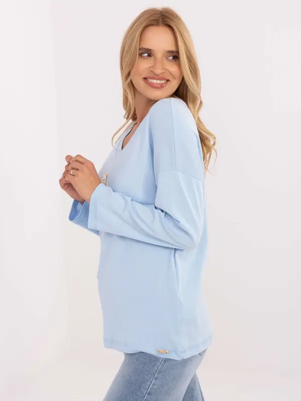 RELEVANCE Blouse-RV-BZ-A852.51-light blue