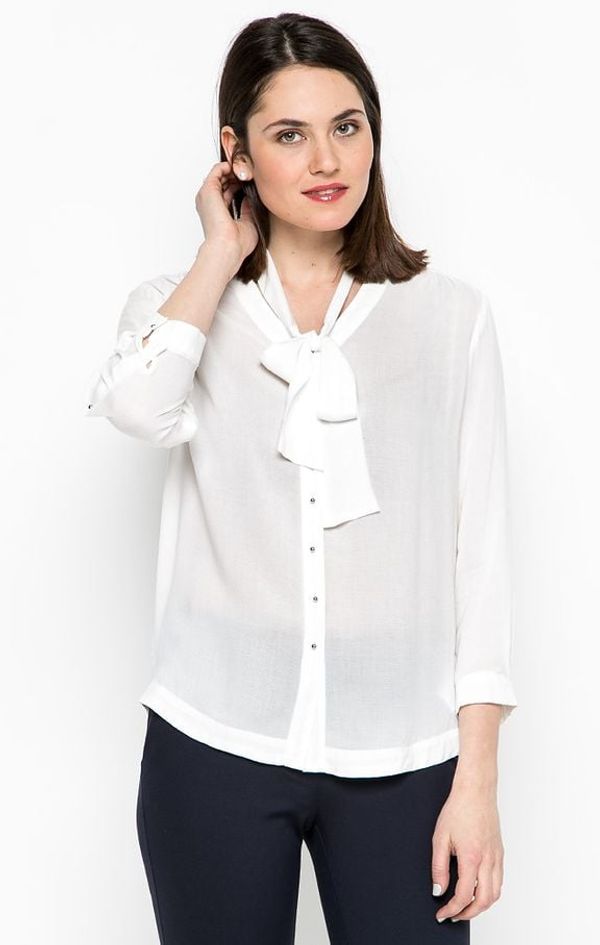 Tommy Hilfiger Blouse - Tommy Hilfiger DALE BLOUSE 3/4 SL white