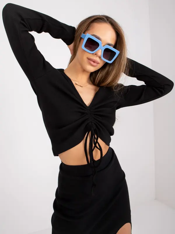 Och Bella Blouse-TW-BZ-BL-008.63P-black
