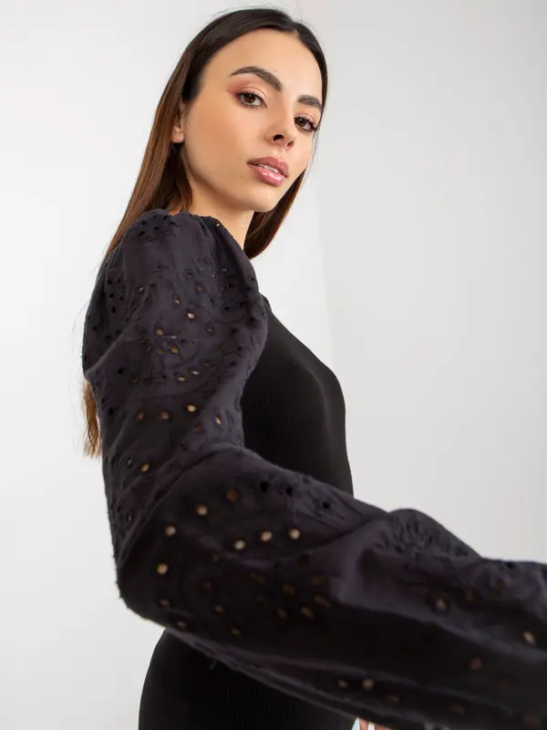Och Bella Blouse-TW-BZ-OB-046.62P-black