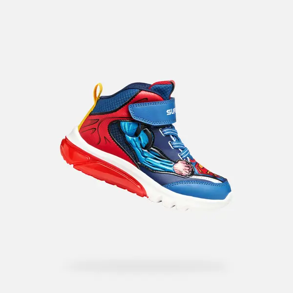 GEOX Blue boys' sneakers Geox Ciberdron - Boys