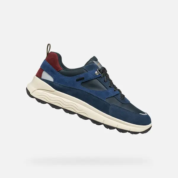 GEOX Blue Men's Geox Spherica 4X4 B ABX Sneakers - Men's