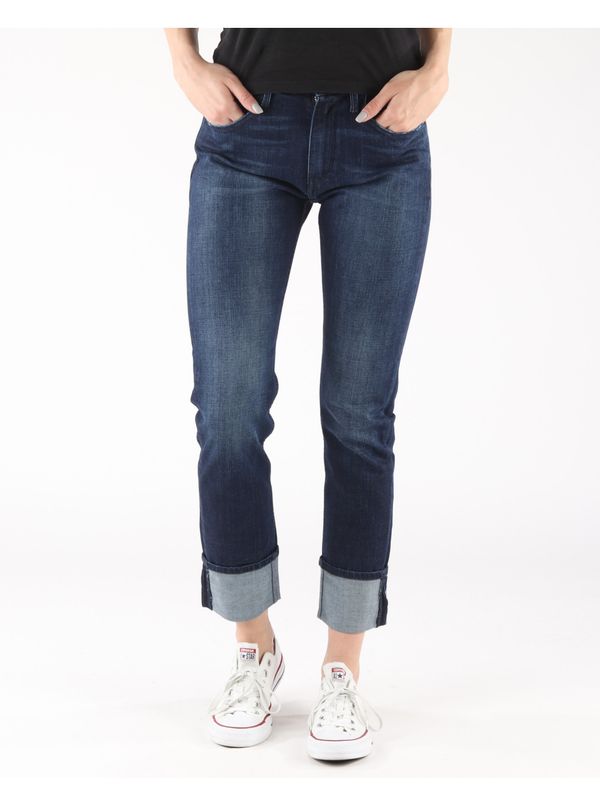 Replay Blue Women Straight Fit Jeans Replay Pantalone - Women