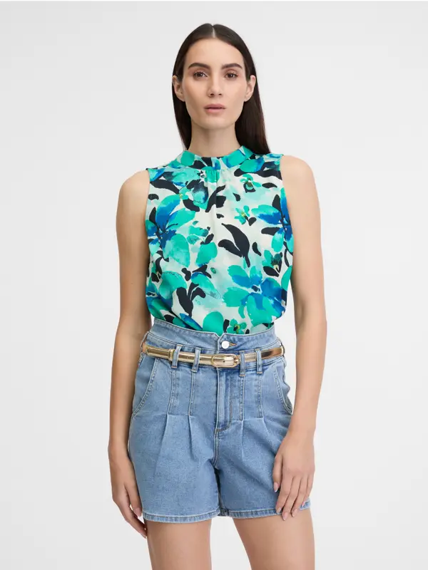 Orsay Blue Women's Blouse ORSAY - Women's