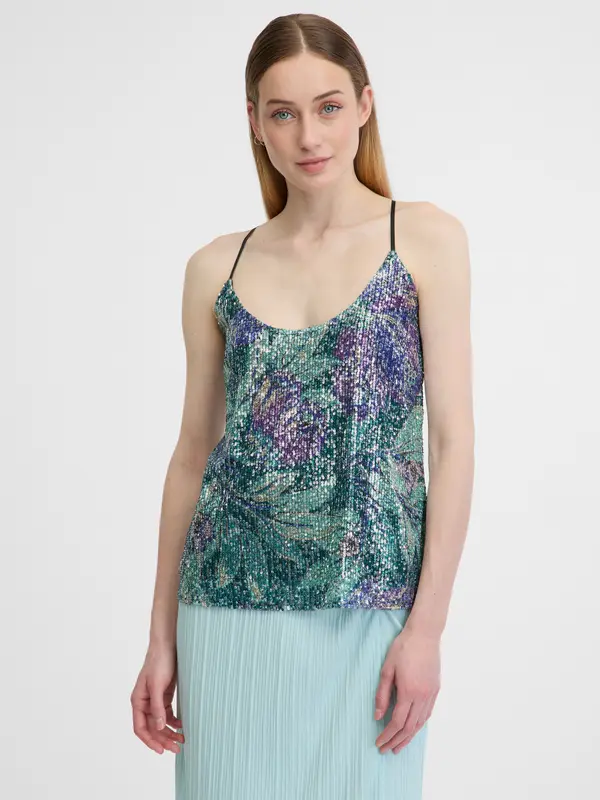 Orsay Blue women's top ORSAY - Women's