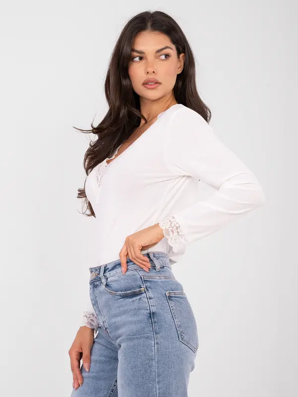 Factory Price Bluza dugih rukava u ecru boji