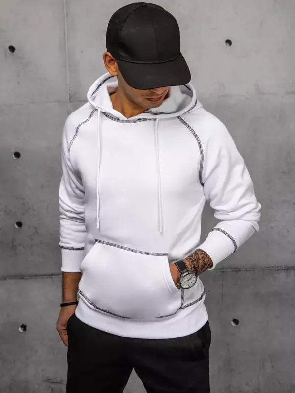 DStreet Bluza męska biała Dstreet