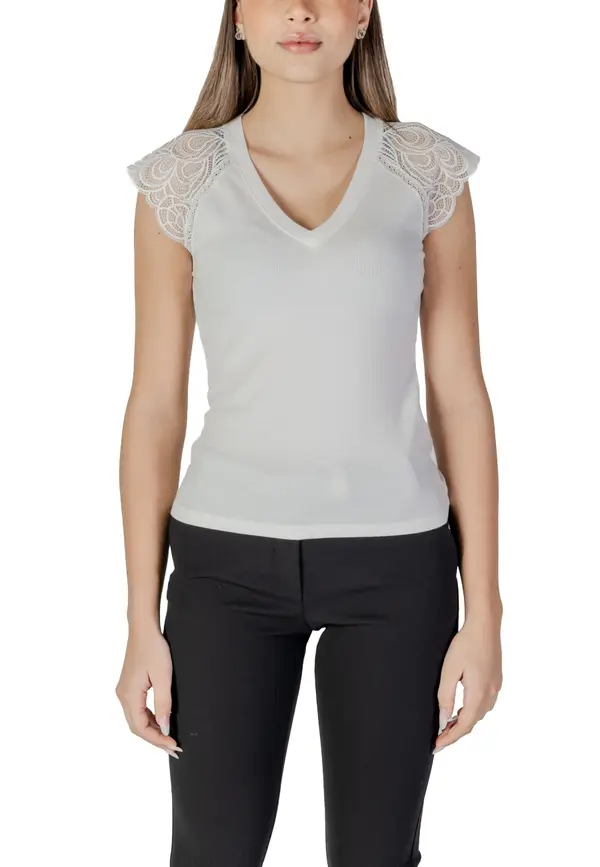 Morgan De Toi Bluza Morgan De Toi s čipkastim rukavima
