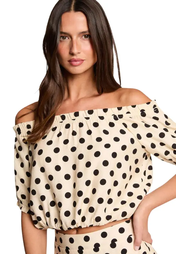 Morgan De Toi Bluza Morgan De Toi s točkicama
