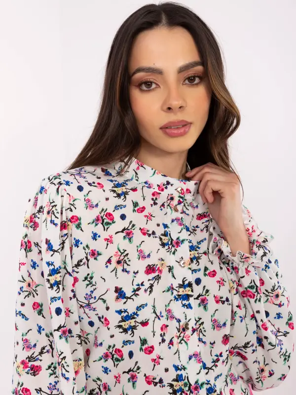 LAKERTA Bluza s uzorkom i cvjetnim motivom