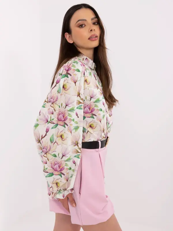 LAKERTA Bluza s uzorkom i cvjetnim motivom