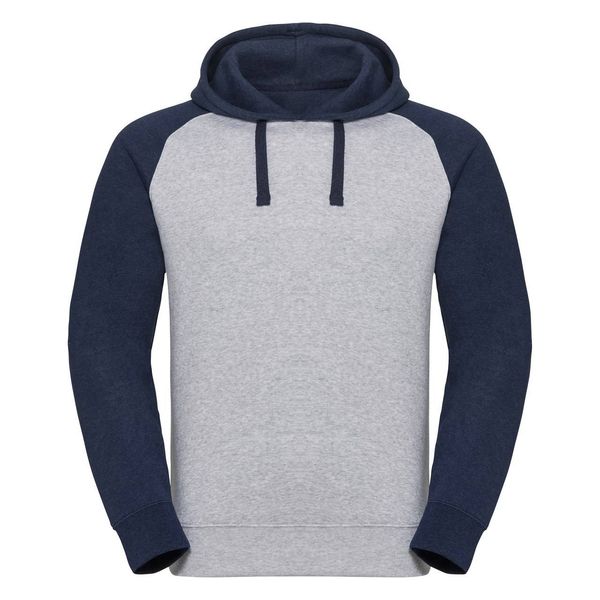 RUSSELL Bluza z kapturem Authentic Hooded  Baseball Sweat Russell