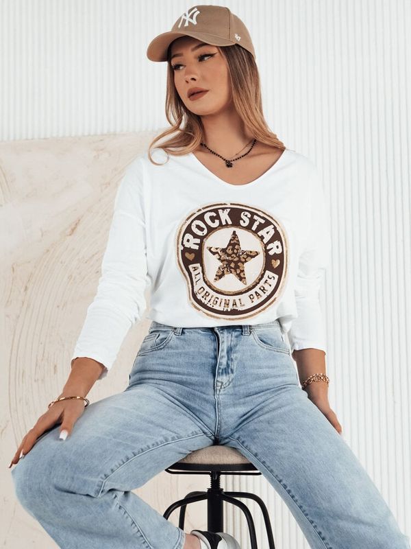 DStreet Bluzka damska PURAS biała Dstreet