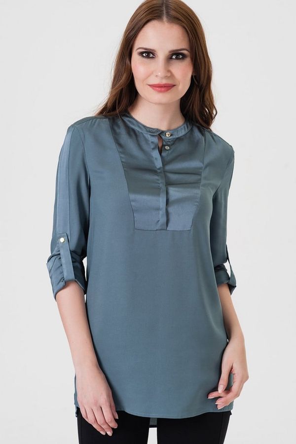 Tommy Hilfiger Blúzka -Tommy Hilfiger NICOLE BLOUSE LS