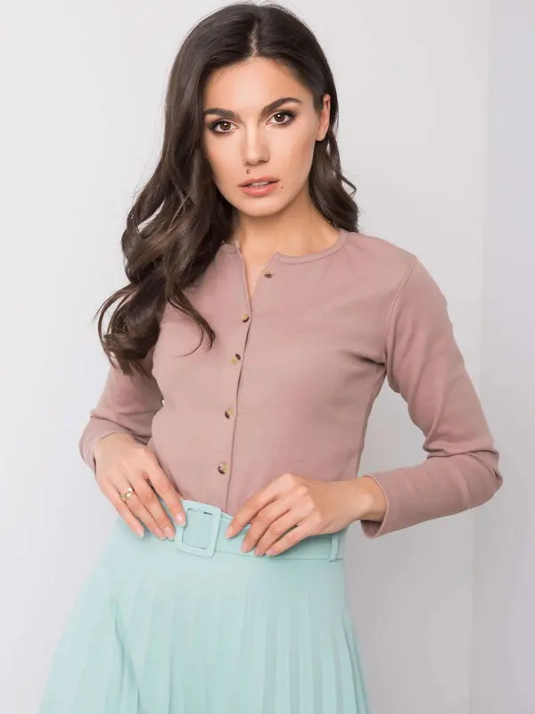 NieZnaszMnie Bodysuit-TW-BO-G-087.99-dark beige