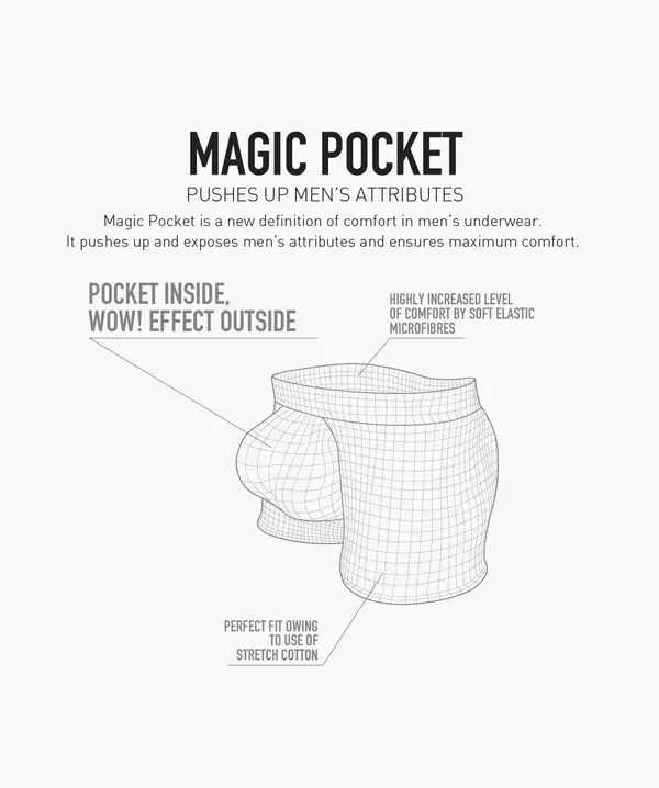 Atlantic Bokserki męskie Magic Pocket